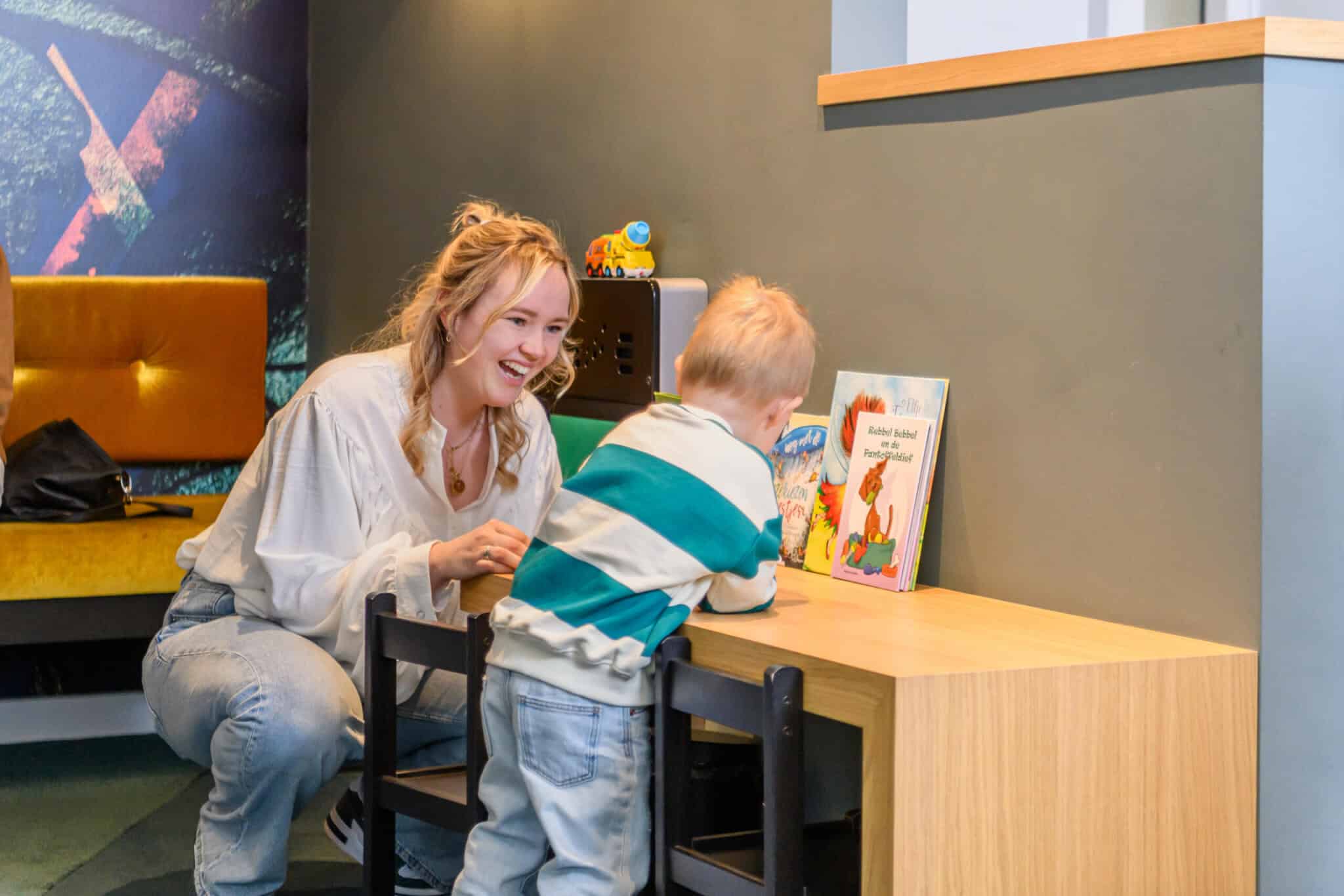 Kindvriendelijke wachtruimte bij Tandartspraktijk Kies & Co IJsselstein